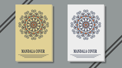 Luxury mandala background with floral mandala pattern and ornaments. Decorative mandala design for cards, cover, decoration, invitation, flyer, banner, brochure and your desired ideas.