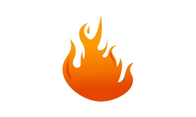fire icon vector 