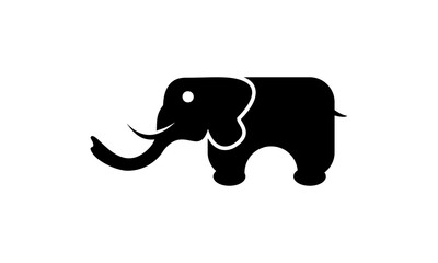silhouette animal elephant