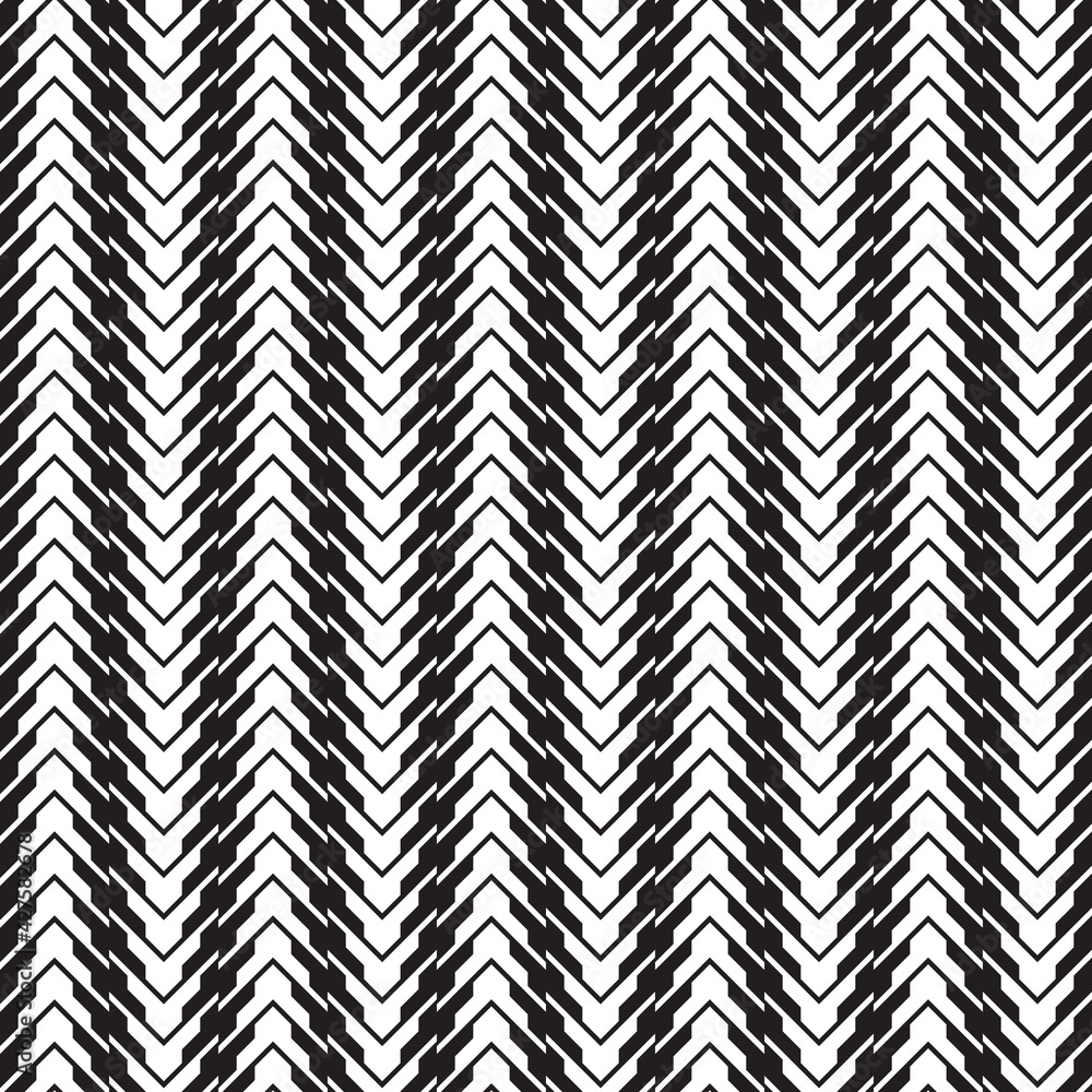 Poster abstract geometric background design. black stripes and blocks on white background. monochrome graph