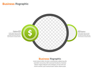 business presentation template. vector infographic . perfect for presenttion, marketing, promotion