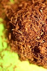 Rolling smoking tobacco leaves macro modern background stock photography high quality big size prints