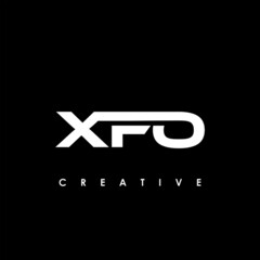 XFO Letter Initial Logo Design Template Vector Illustration