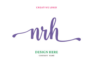 NRH lettering logo is simple, easy to understand and authoritative