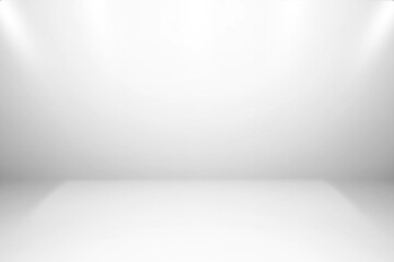 Empty gray studio room, used as background for display your products 