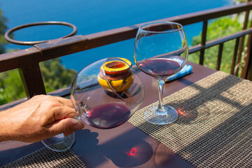 Obraz premium Rotwein