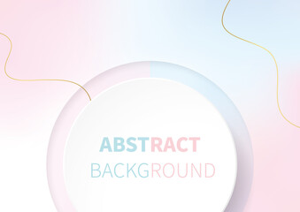 Abstract trendy background with golden lines.