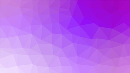 Purple violet polygon pattern. Low poly design

