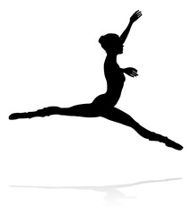 Ballet Dancer Silhouette © Christos Georghiou
