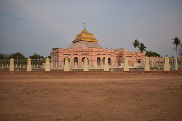 Fototapeta na wymiar Vadalur Vallalar Temple, Amazing tamil Architecture, History : Vadalur, Tamilnadu