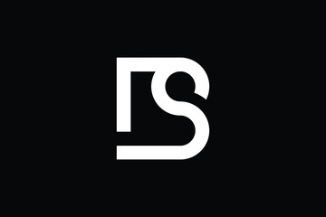 Creative Innovative Initial SB logo and BS logo. SB Letter Minimal luxury Monogram. BS Professional initial design. Premium Business typeface. Alphabet symbol and sign.
