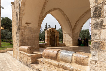 The interior of the Sebil es-Sultam Suleiman on the Temple Mount in the Old Town of Jerusalem in Israel