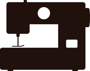 シンプルな電動ミシンのアイコン