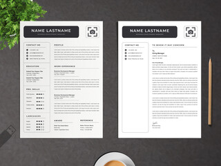 Resume Layout and Cover Letter