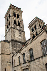 Verdun. Clochers de la cathédrale Notre-Dame . Lorraine. Meuse. Grand Est