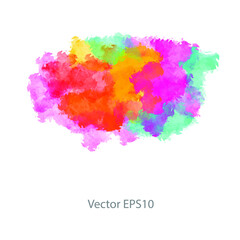 colorful watercolor background. vector background