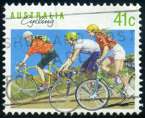Cycling sport, Cyclist sportsmen, circa 1989