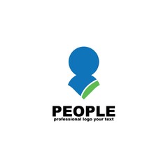 Fun people Healthy Life Logo template vector icon, Adoption and community care Logo
