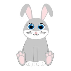 cute happy animal vector illustration