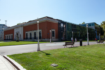 Parque de María Luisa y Museo de Bellas Artes en Bilbao, Vizcaya, País Vasco.