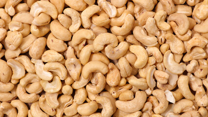 cashew nut peeled raw in bowl