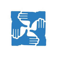 Teamwork together icon