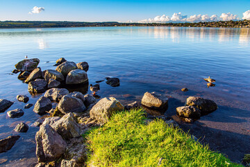  Quiet evening on the lake