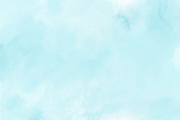 Blue mint watercolor brush paint vector background