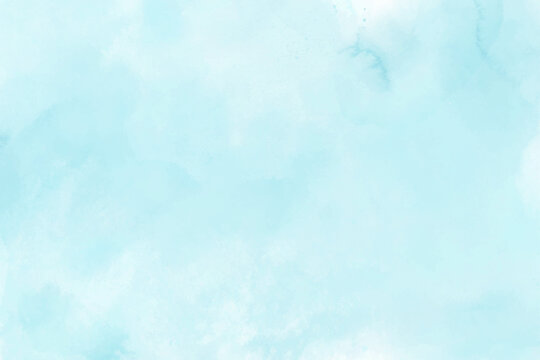 Blue Mint Watercolor Brush Paint Vector Background