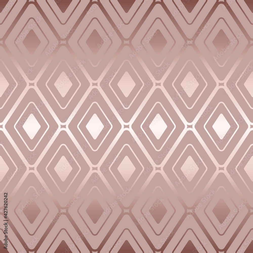 Poster elegant seamless pattern. delicate geometric background. abstract texture. repeated geometric patern