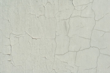 Fototapeta premium Plaster on a green wall. Concrete wall texture close up.