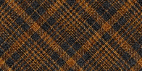 old ragged grungy seamless checkered texture of classic coat tweed brown black fabric with thin and thick diagonal stripes for gingham, plaid, tablecloths, shirts, tartan, clothes, dresses, bedding - 427621226