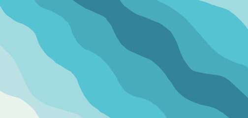 Modern paper cut art cartoon abstract waves background. Banners, flyers, presentations and posters template. Origami 3d design. Vector illustration