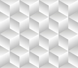 Fototapeta premium Seamless geometric pattern. geometry grid graphic deco hexagon pattern. Cubic hexagon texture. Rhombus mesh background.