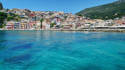parga greece, famous tourist destination in epirus, preveza