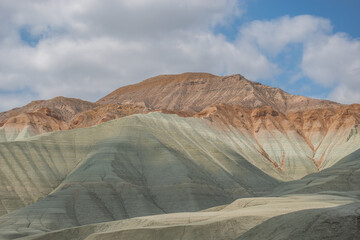 Colorful hills and beautiful landscape, Nallıhan District, Ankara - Turkey