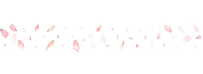 Obraz na płótnie Canvas Color Apple Petal Vector White Background. White