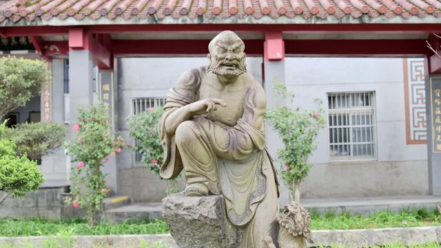 Xizhi, New Taipei City, Taiwan - February 28, 2021: The Luohan.