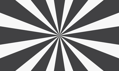 black and white sunshine pattern vector background.