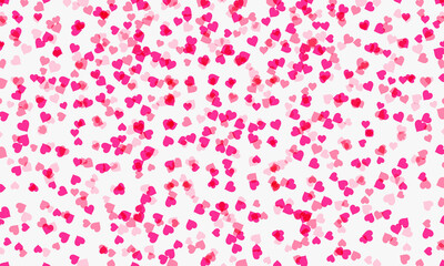 abstract hearts pattern graphic background.