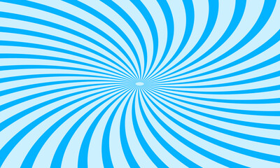 abstract background curved blue sunlight. vector illustration.