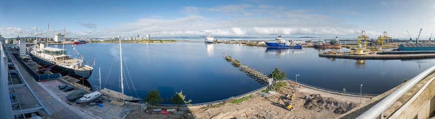 Entrance Basin, Leith, Edinburgh, Scotland