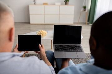 Entertainment, online game and modern gadgets at home during lockdown