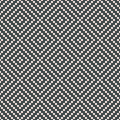 Dark luxury background with small pearls and rhombuses. Seamless vector illustration. 