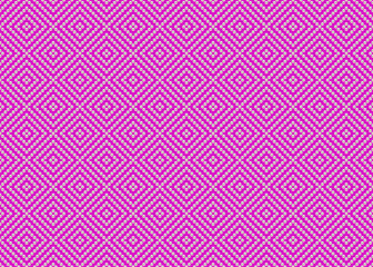 Pink luxury background with small pearls and rhombuses. Seamless vector illustration. 