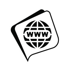 Obraz premium www vector icon 