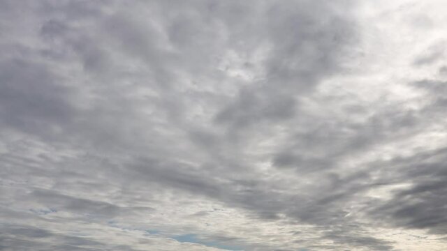 Sky and moving soft clouds timelapse
