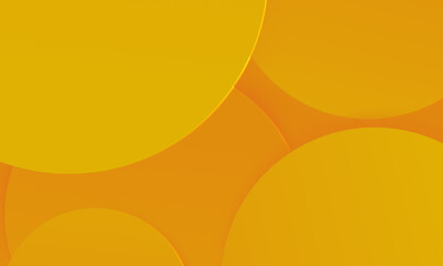 Circles yellow orange texture background. Simple modern design use for summer holiday concept.