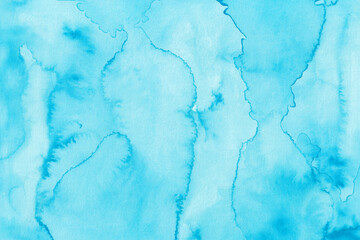 Watercolor Paper - Blue color