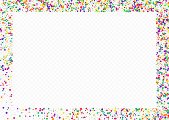 White Shine Top Transparent Background. Celebrate Splash Illustration. Effect Polka Background. Color Dot Independence Postcard.